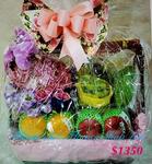 Seasonal fruit and flower Basket - CODE 5131